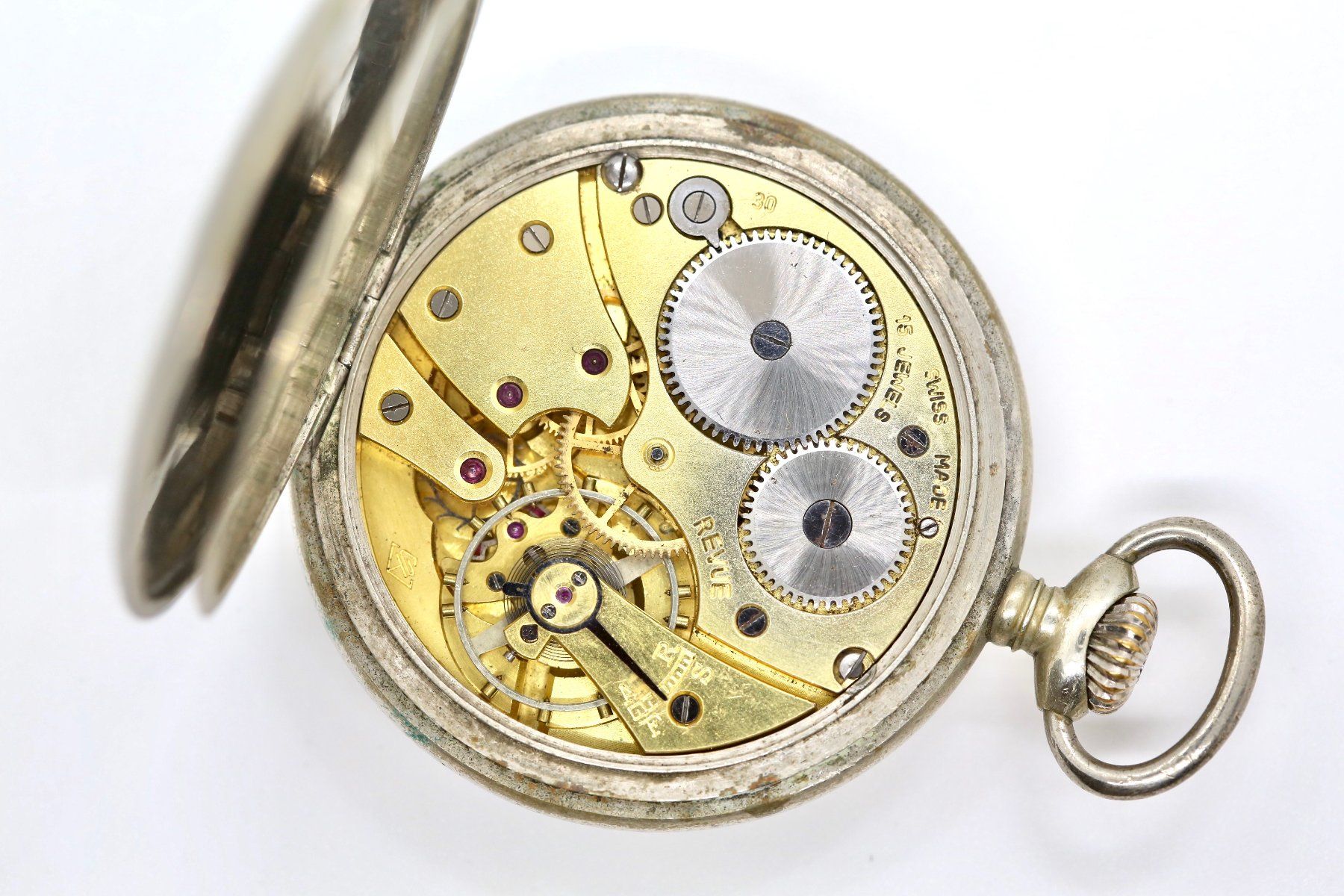 Revue Thommen Orologi: Revue Taschenuhr – Usato da Reinach BL venduto da Han-Numismatik 3