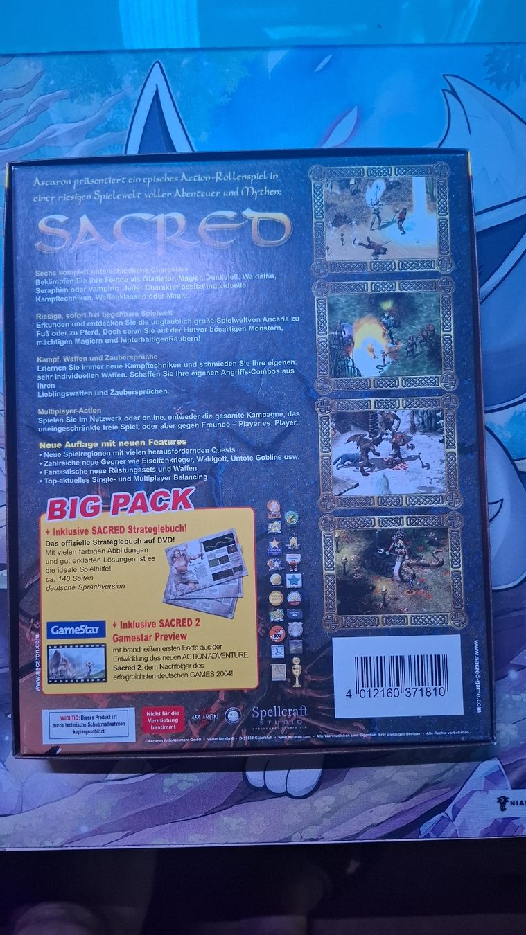 Spiele: Sacred Big Pack PC Spiel Software Pyramide gut erhalten – Gebraucht aus Bad Ragaz von 666devil666 1