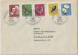 FDC Pro Juventute 1956