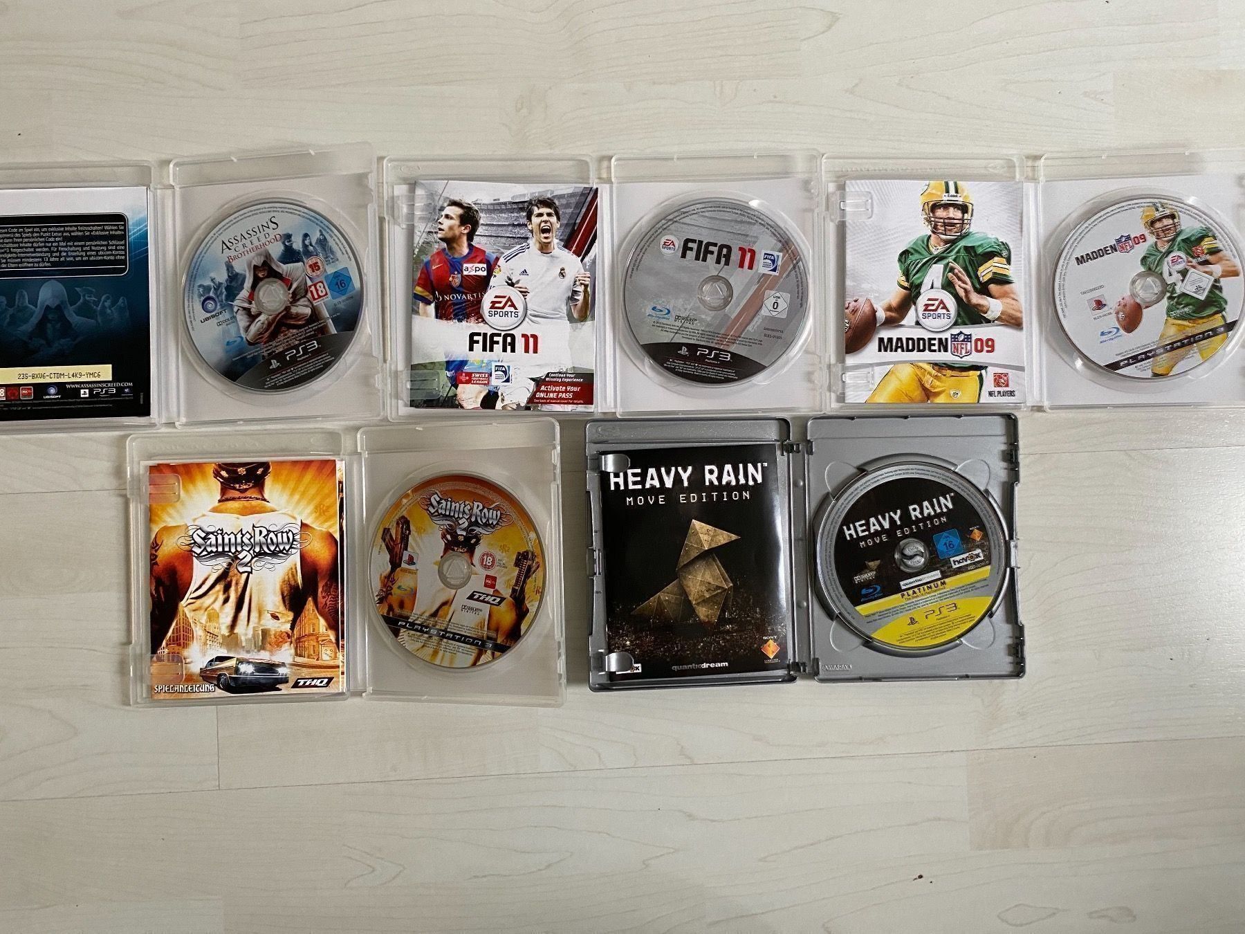Sony Giochi: Madden09 Fifa11 Saints Row2  Heavy Rain – Usato da Gerlafingen venduto da Aebu85 1