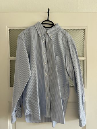 Uniqlo OCDB M Oversize Blue Stripes