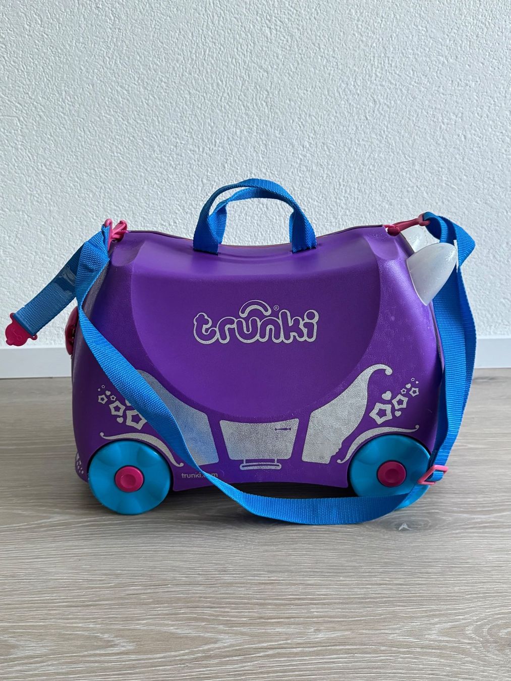 Trunki Valigie: Trunki Kinderkoffer in Lila – Usato da Effretikon venduto da Vinci7 2
