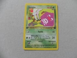 Smogon Pokémon Sammelkarte 1. Edition Ausgabe 1999 - 2000