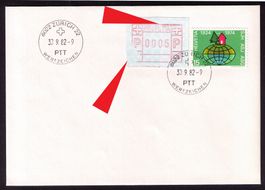 ATM 6_Abart «FEHLENDE ECKE lu+KLISCHEEFEHLER ro»_Zürich 1982