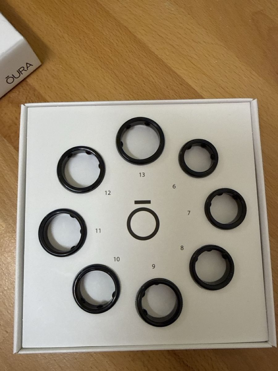 Oura Anelli: Oura Ring Gen3 - Sizing Kit - Finde deine perfekte Grösse! – Usato da Thayngen venduto da lapalosa 1