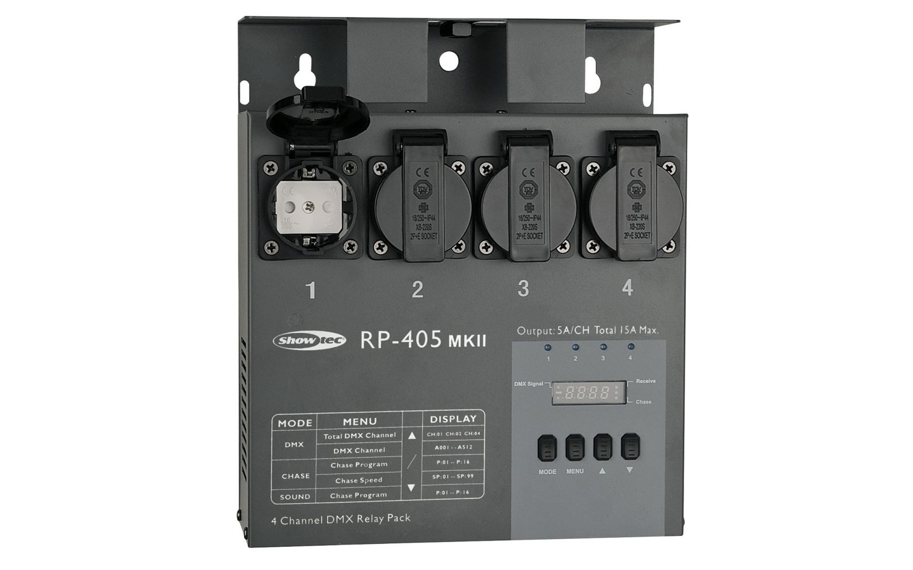 Illuminazione & Effetti luce: SHOWTEC RP-405 MKII Relay Pack – Nuovo e nell'imballaggio originale da Däniken SO venduto da Profog1