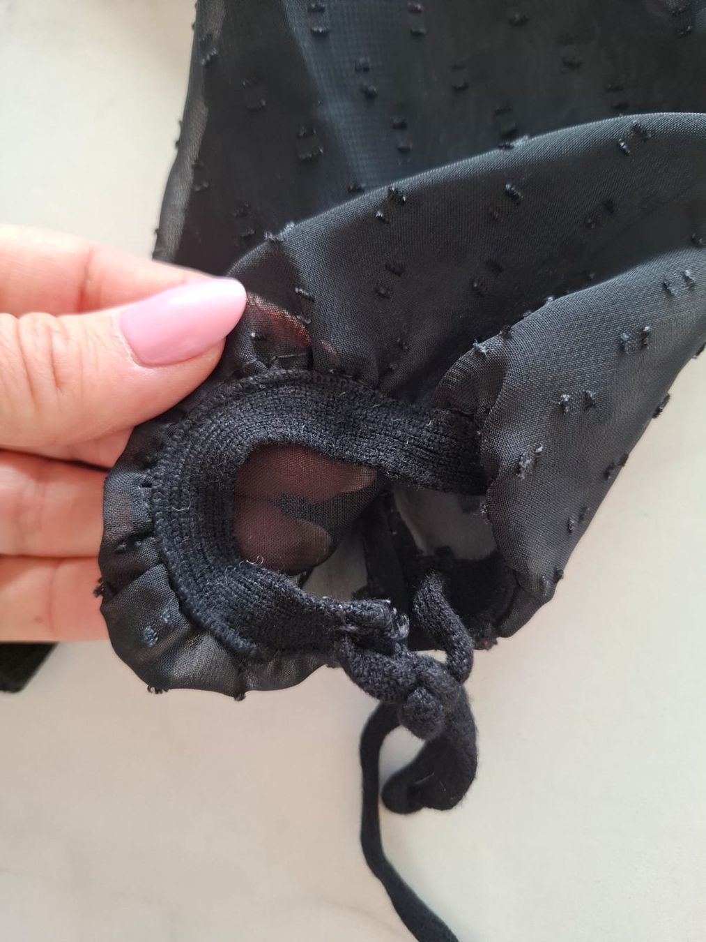 Mango Blusen: Damenpullover/Bluse mit Schleife von Mango, Gr. M – Gebraucht aus Massagno von Michaela.F 4