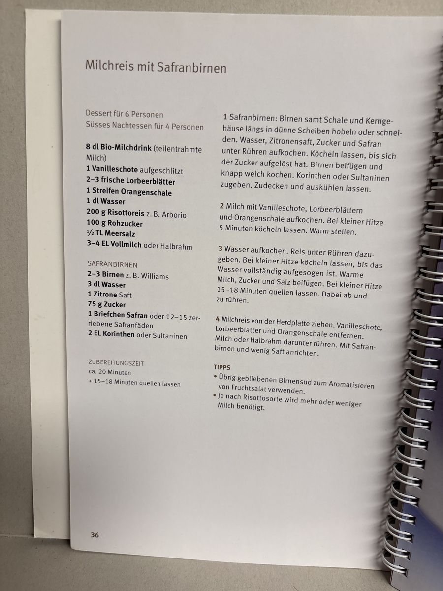 Libri: Saisonküche Kochbuch, "Desserts" – Usato da Vordemwald venduto da Youko 1