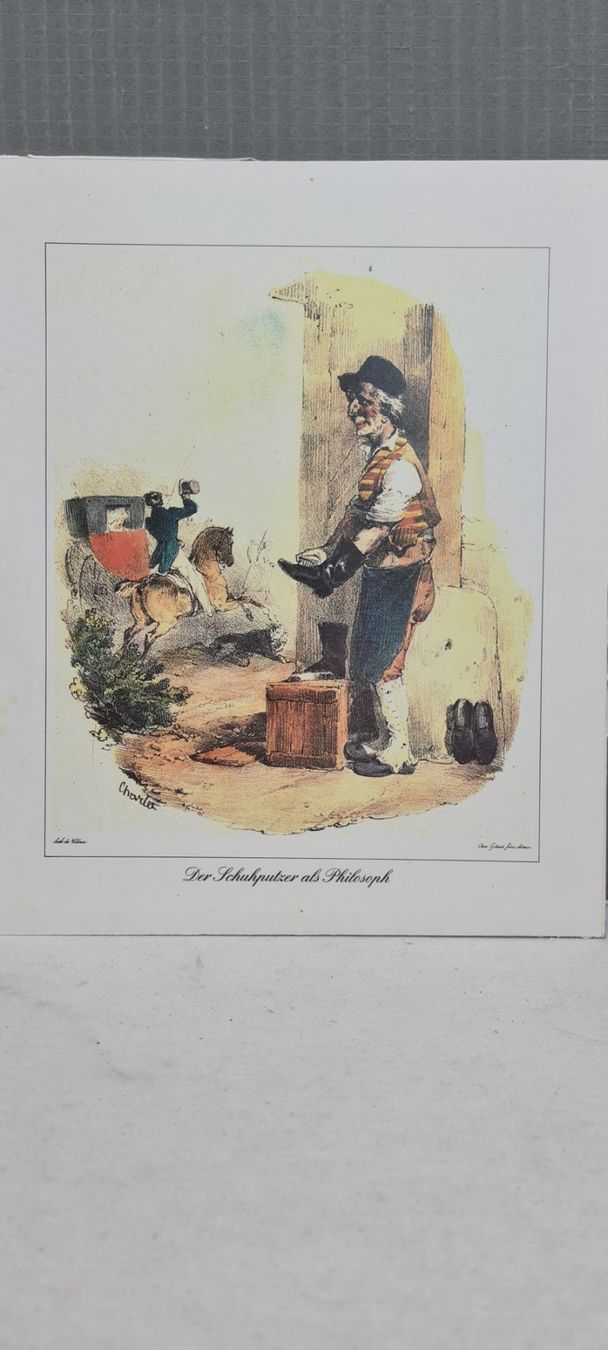 Grafiken & Lithographien: Der Schuh in der Karikatur, Lithographie – Gebraucht aus Sins von sagitarius58 4