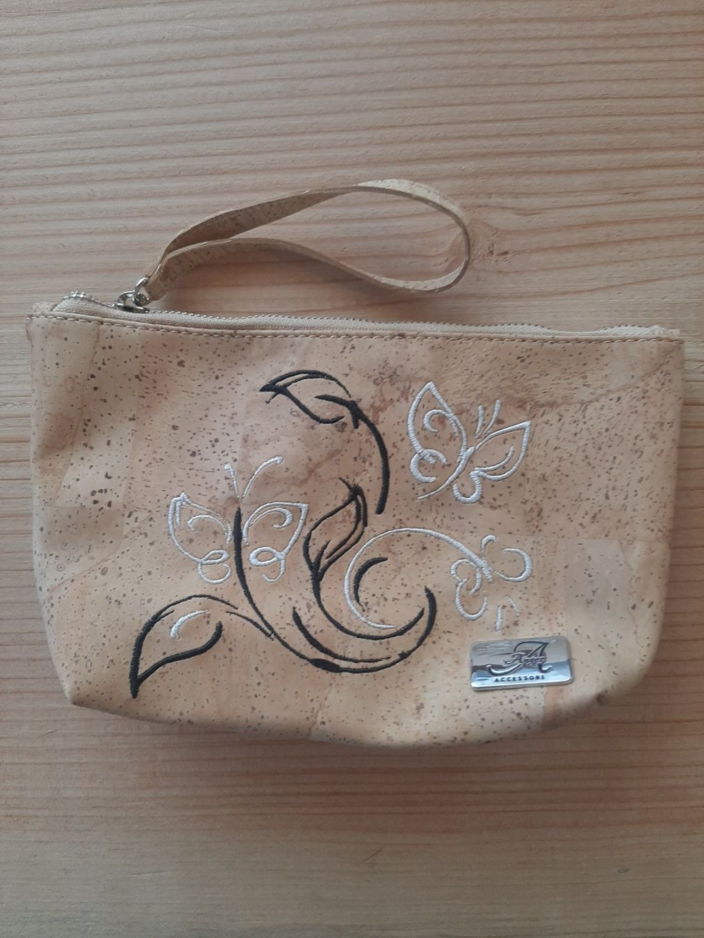 Borse da donna: Handgemachte Pochette aus Kork, handgemacht – Nuovo (secondo la descrizione) da Pontresina venduto da Sallinosbijoux 3