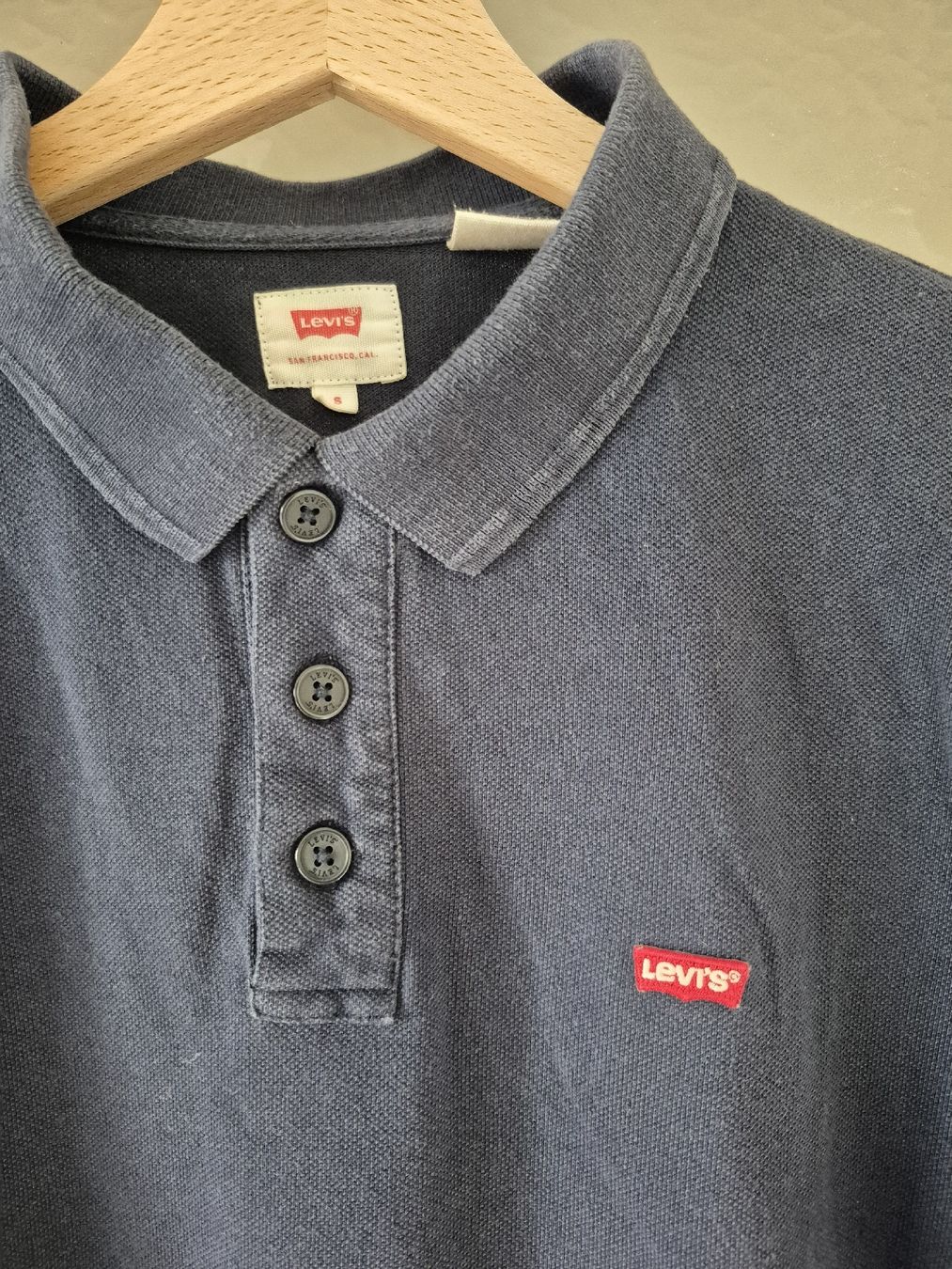 Levi's Magliette Polo: Polo shirt navy blue Levi's S – Usato da Lausanne venduto da claire1401 1