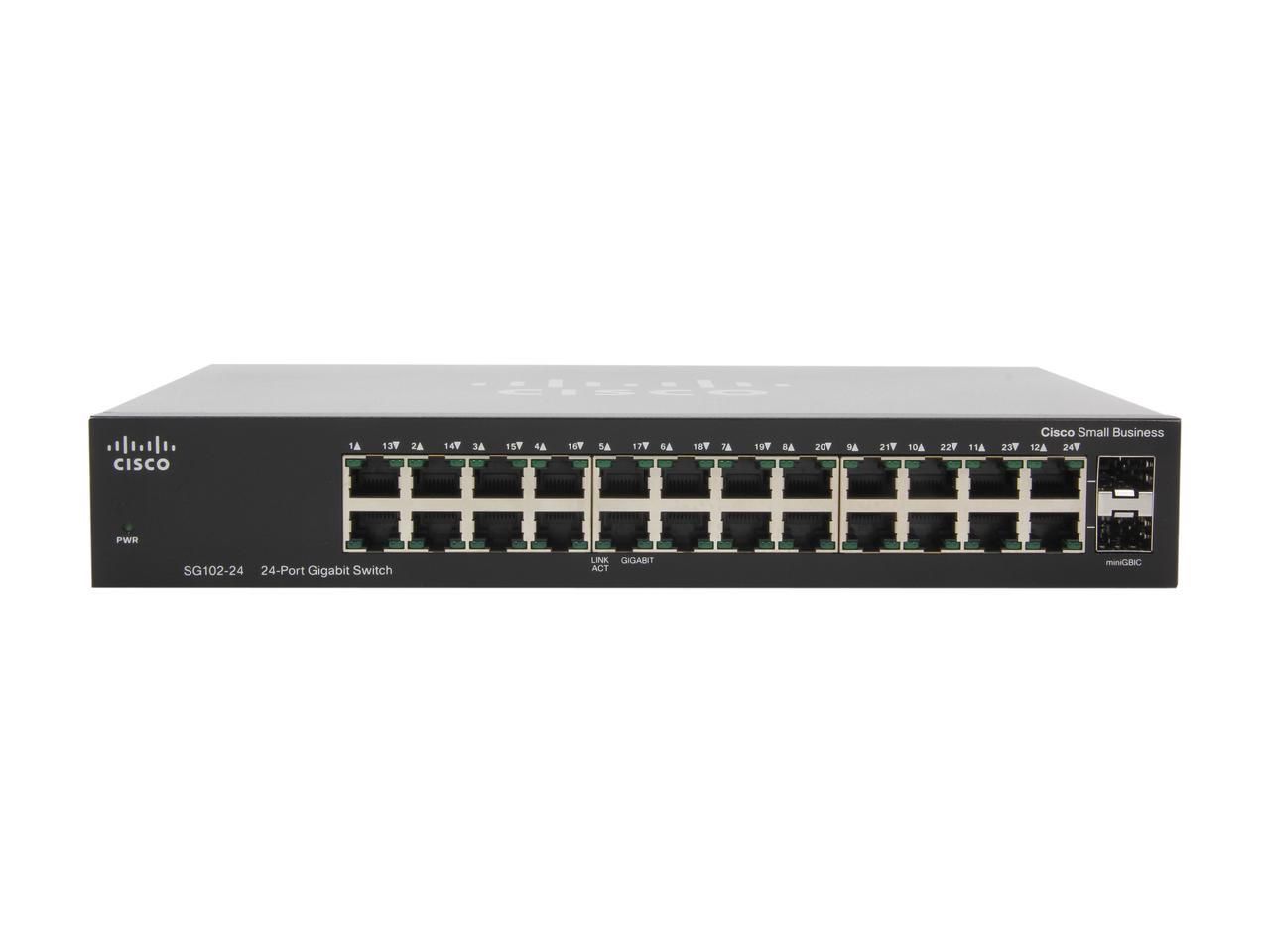 Cisco Hub & Switch: Cisco SG102-24 – Usato da Chermignon venduto da telmoalmeida