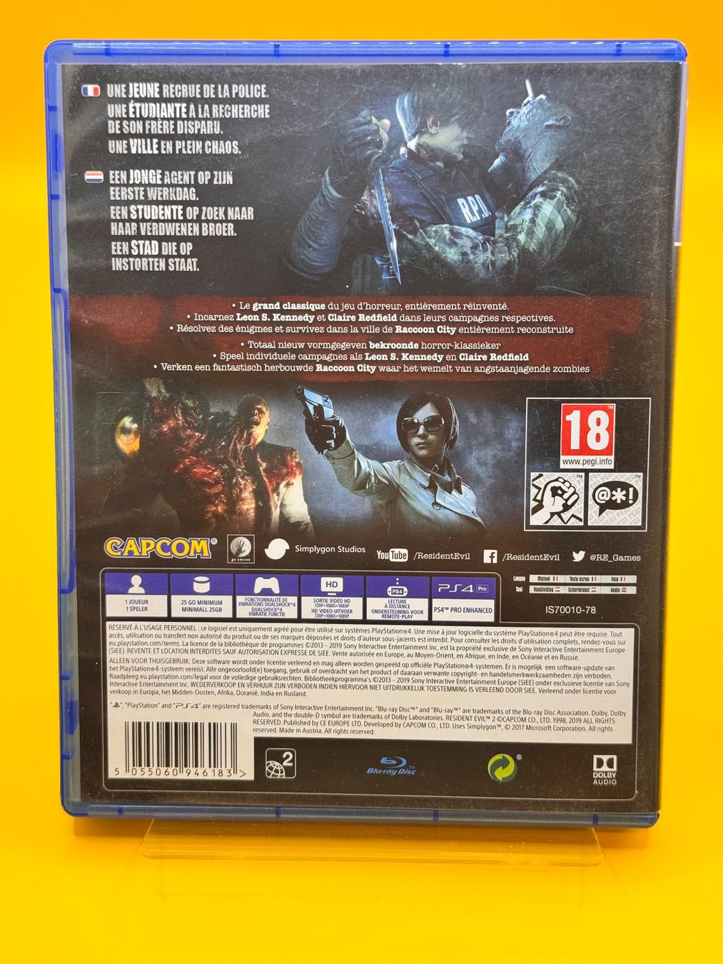 Sony Spiele: Resident Evil 2 PS4 – Gebraucht aus Oberwil b. Zug von silver2024 1