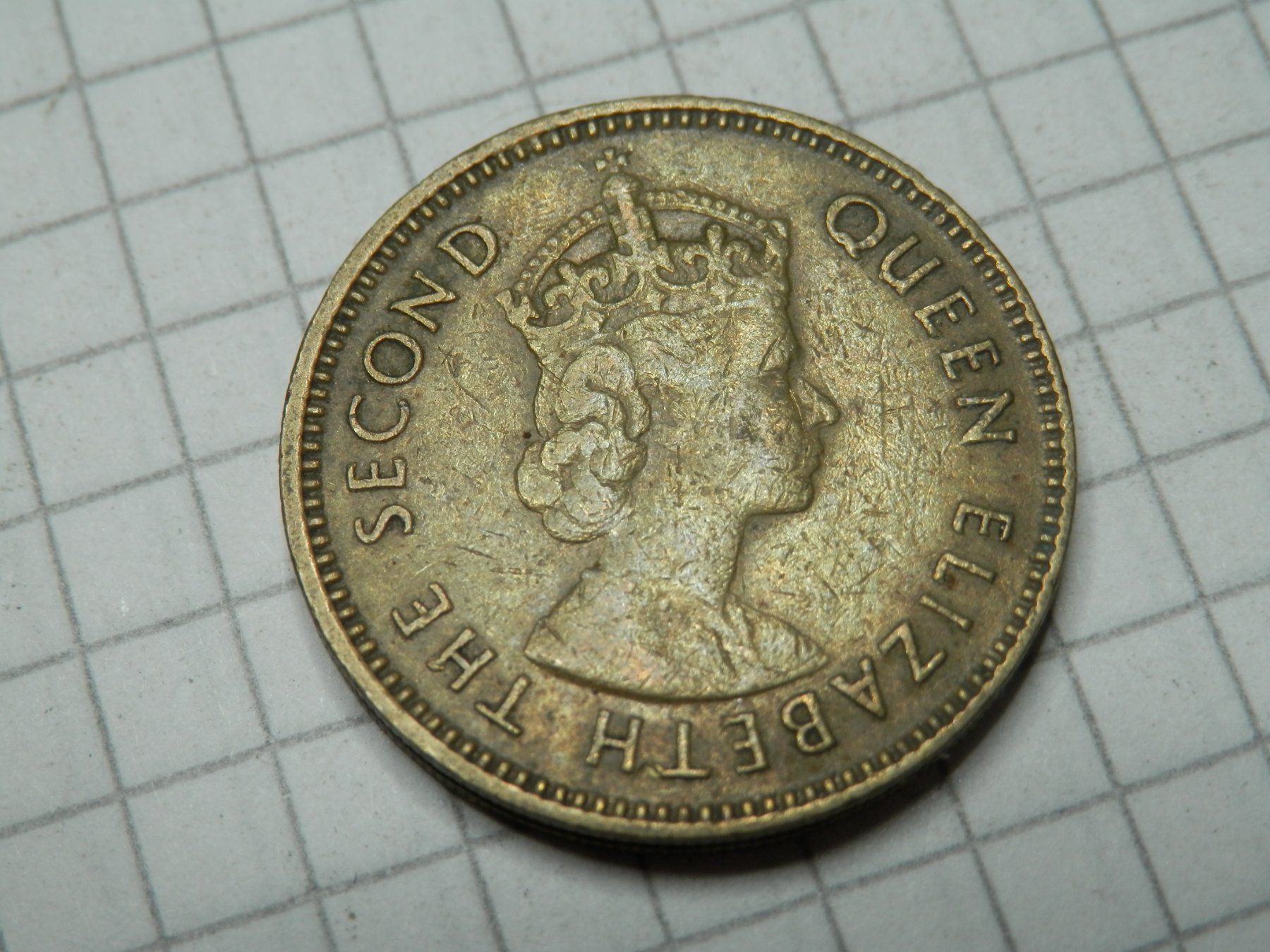 Tutti le monete: Hongkong 10 Cent, 1965 – Usato da Weiach venduto da weiach81