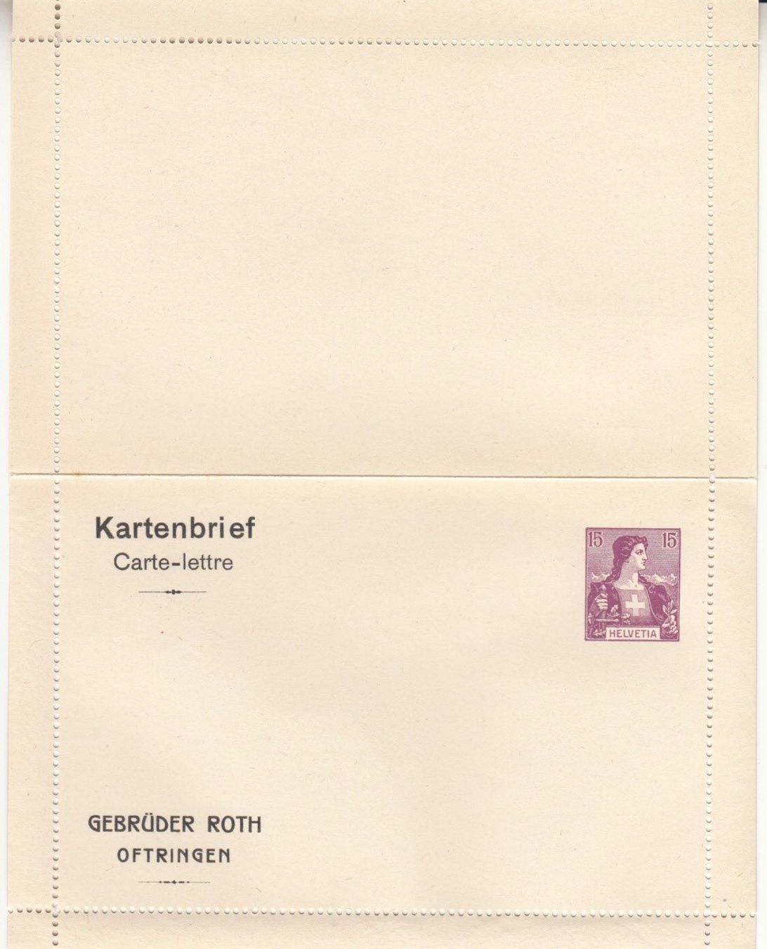 Alle Briefmarken: SGK PKB 004 Roth Oftringen – Gebraucht aus Bürglen TG von StampGraf 1