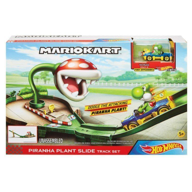 Hot Wheels Piste: Mario Kart Piranha – Nuovo e nell'imballaggio originale da Schlatt TG venduto da AndrTra