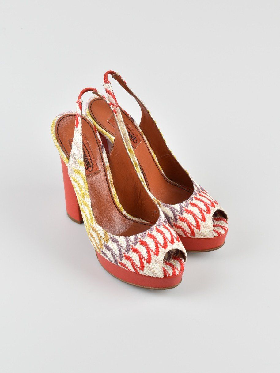 Missoni Scarpe da donna: Missoni Slingback-Plateausandalen, Gr.37.5 – Nuovo (secondo la descrizione) da Nürensdorf venduto da 2ND_STORY 3