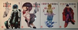 Tokyo Ghoul 1 bis 4 von Sui Ishida Manga