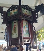 Antike asiatische Laterne