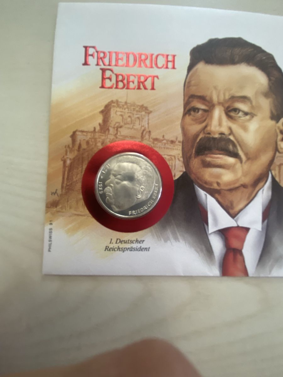 Alle Münzen: Numisbrief mit Silber 5 DM Münze  – Neu (gemäss Beschreibung) aus Muralto von Alex1912 1