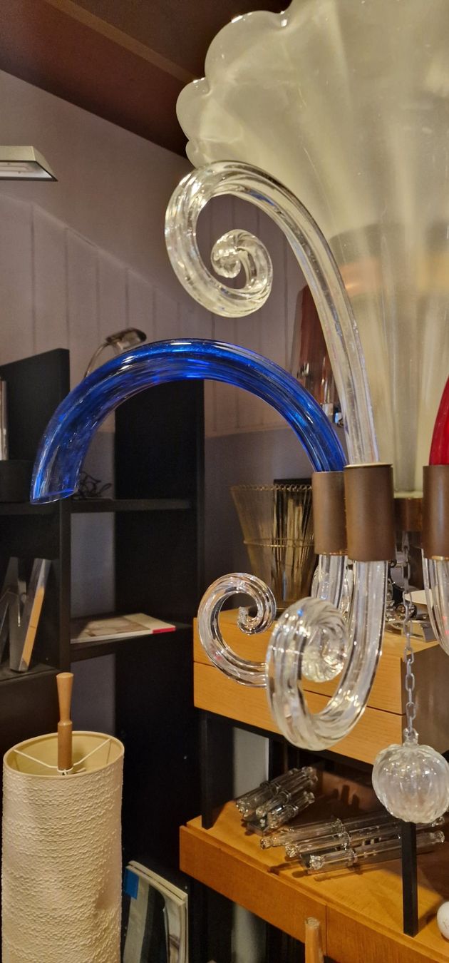Lampadari & plafoniere: Kronleuchter aus Muranoglas – Usato da ZÜRICH venduto da Arte-24 2