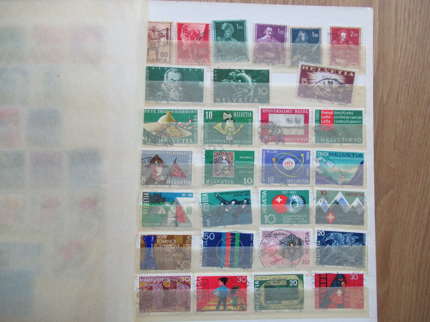 Tutti i francobolli: Briefmarken - Album – Usato da Laupen BE venduto da Algund 3