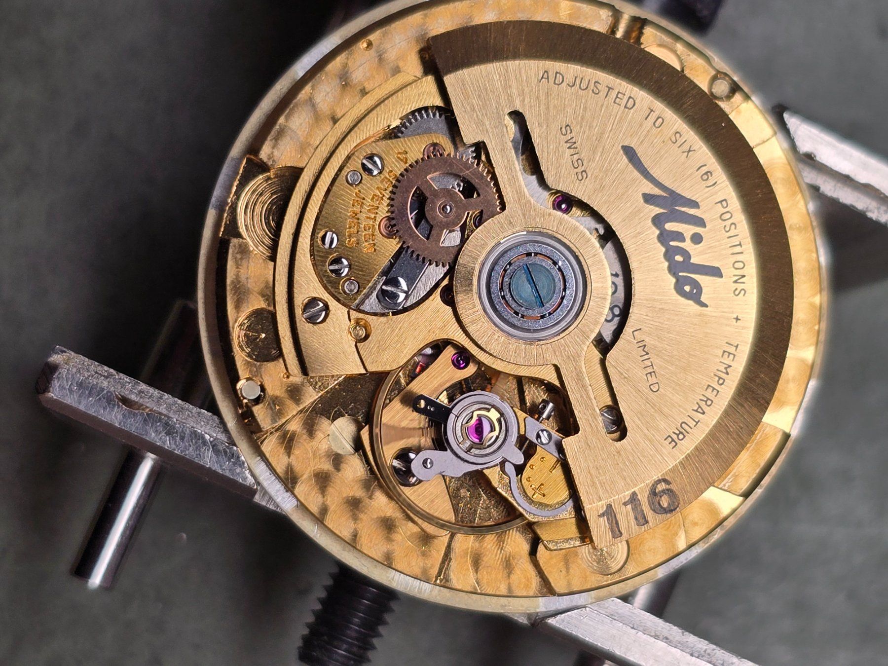 Mido Orologi: Mouvement Mido 1137 OC – Difettoso da Tramelan venduto da Nirdan 7