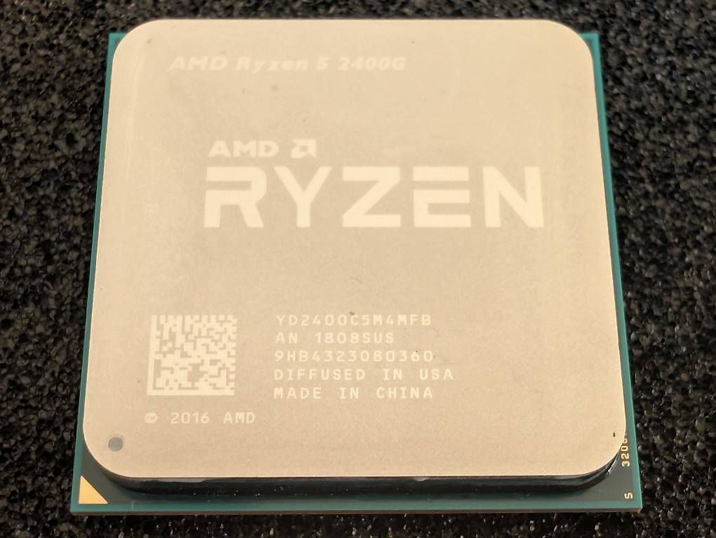 Componenti elettronici: AMD Ryzen 5 2400G  AM4 CPU, tested – Usato da Lutry venduto da alex3dfan 1