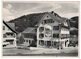 Brunnadern, Gasthaus Pension Anker, gelaufen 1939