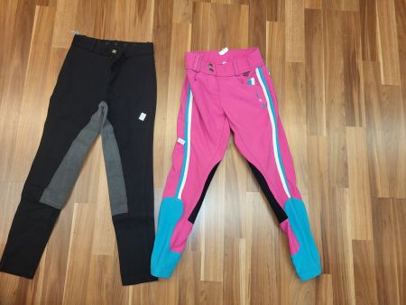 1 Reithose Pink 140 oder schwarz 146 K24