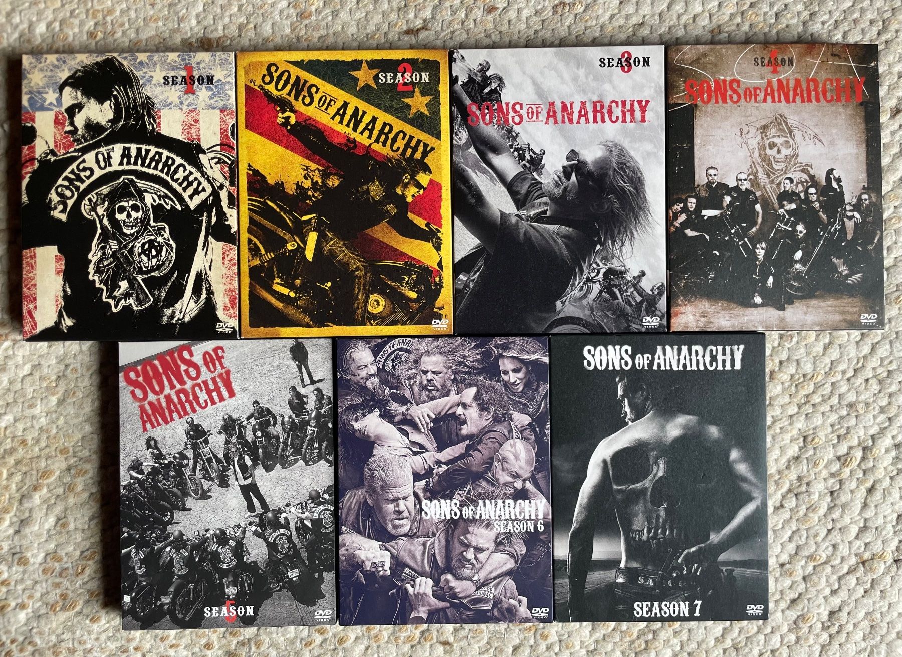Tutti i DVDs: Sons of Anarchy-Staffeln 1-7 – Usato da Scuol venduto da painkiller01