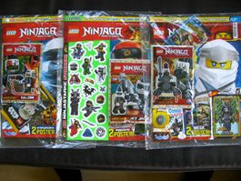LEGO Ninjago Magazine, 3 Minifiguren Drachenfänger