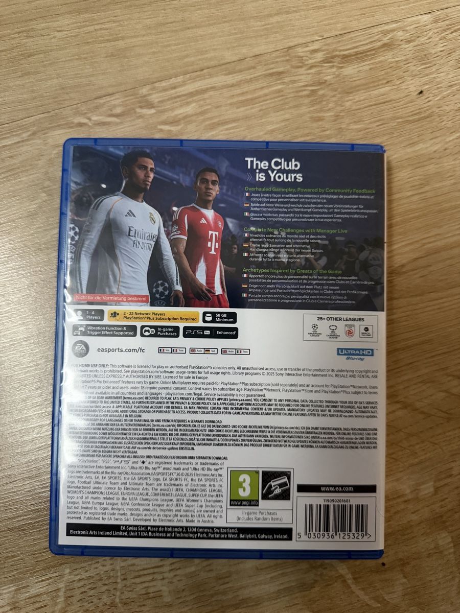 Giochi: EA FC 26 – Usato da Schaan venduto da RicardoSousa 1