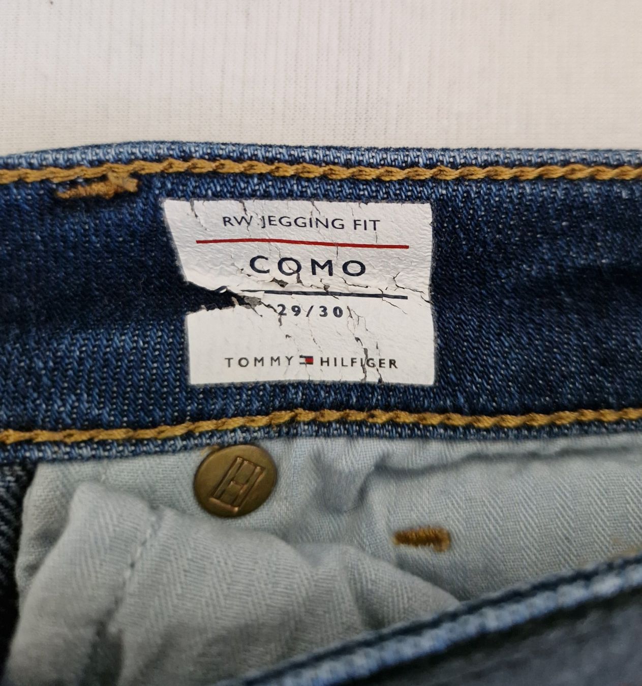 Tommy Hilfiger Jeans: Tommy Hilfiger "COMO" Jegging Jeans - Gr. 29/30 – Usato da Fribourg venduto da gua_7jvq 3