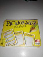 Pictionary Pocket   (De-Fr-It)   -Mattel