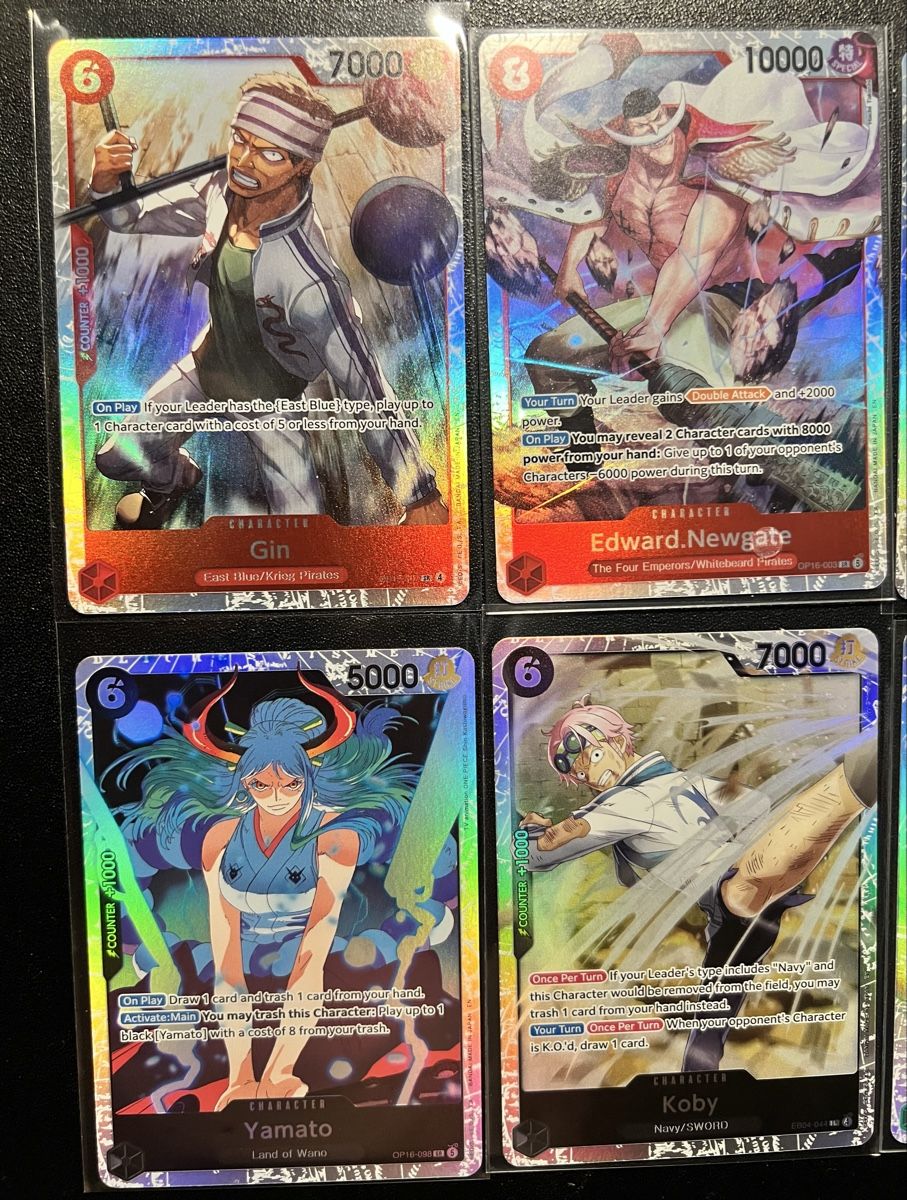 Carte collezionabili: One Piece Diverse Karten 8 Stk Lot 3 – Nuovo (secondo la descrizione) da Goldach venduto da Milosg3 1