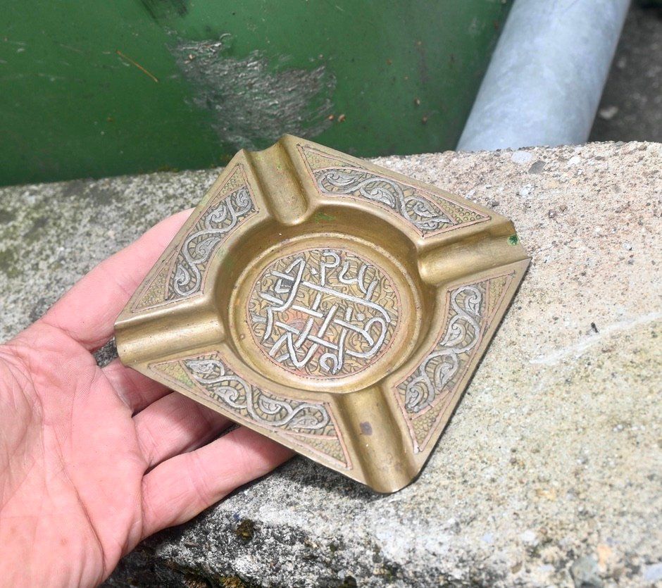 Portacenere: VINTAGE messing ASCHENBECHER orientalisch – Usato da Pfaffhausen venduto da mono_rec