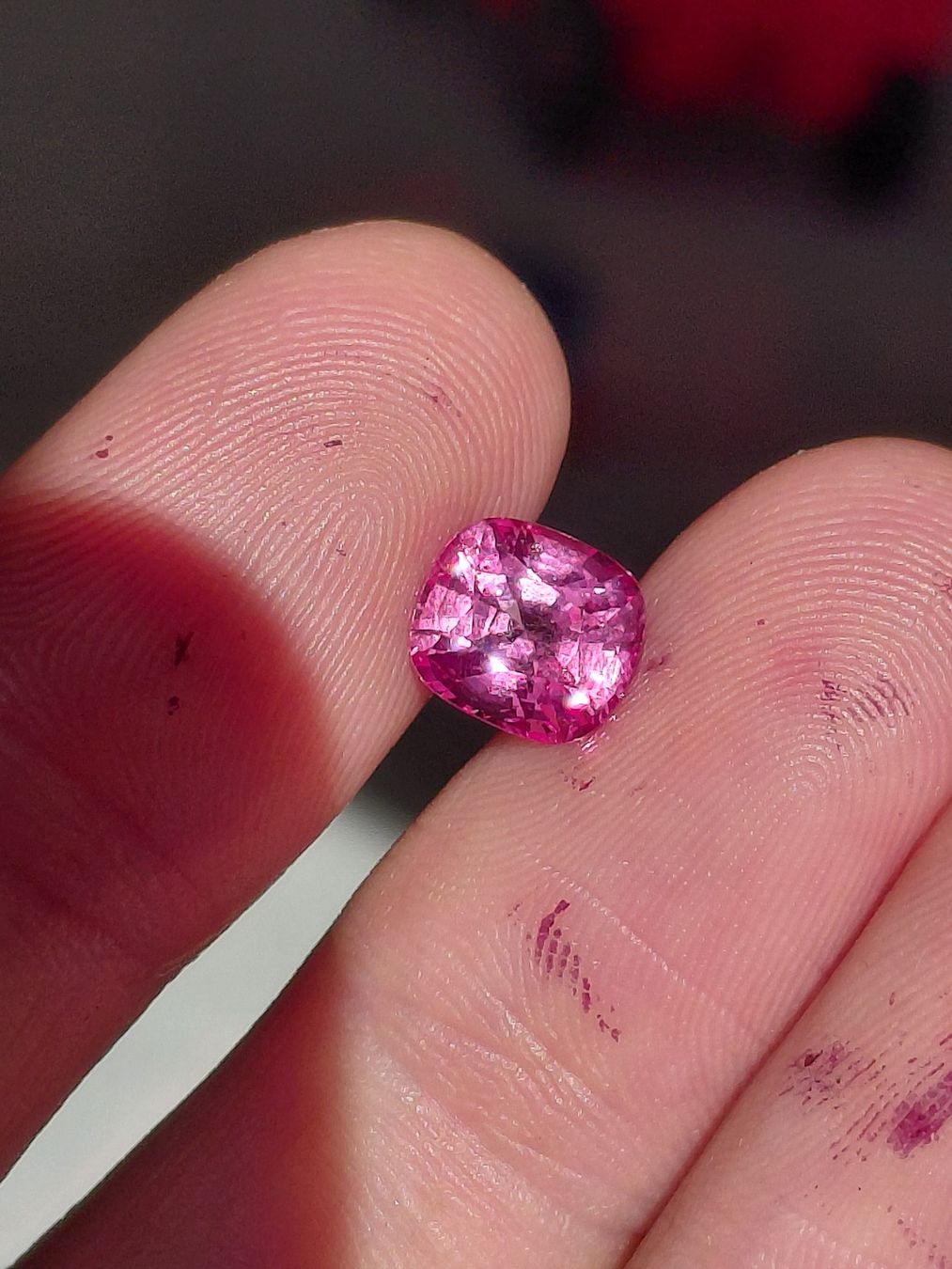 Edelsteine: Spinel 2.3ct Padparadscha – Gebraucht aus Bévilard von Yougems 2
