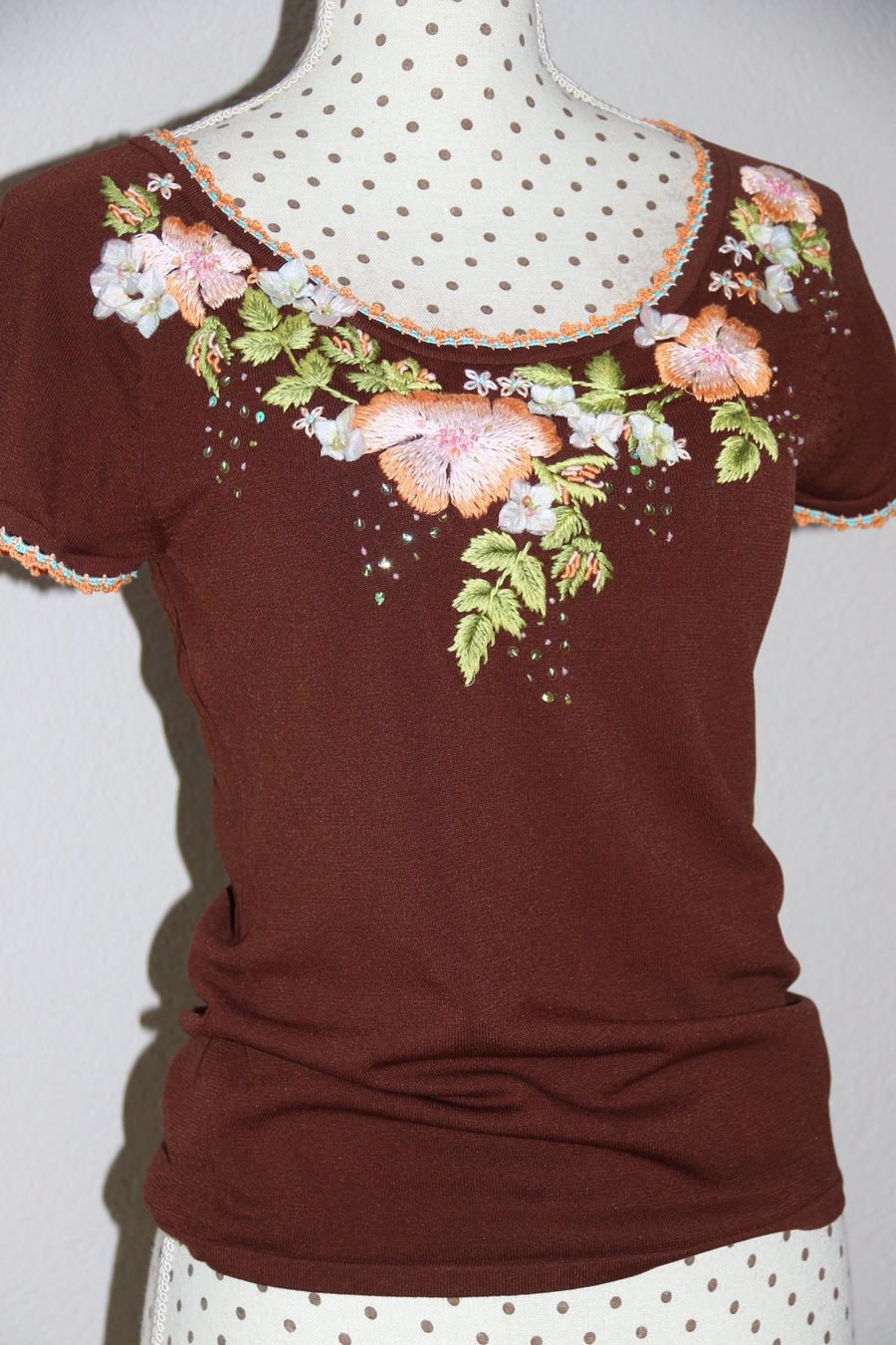 Camicette: Boho / Hippie Strickbluse von BENINO GrXS-S – Nuovo (secondo la descrizione) da Oberwil-Lieli venduto da Svetlana28 7