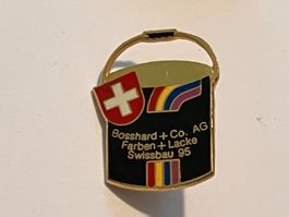 1 Pin Bosshard & Co Farben Lacke Swissbau 1995