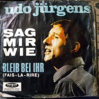Udo Jürgens - Schallplatte "Sag mir wie"