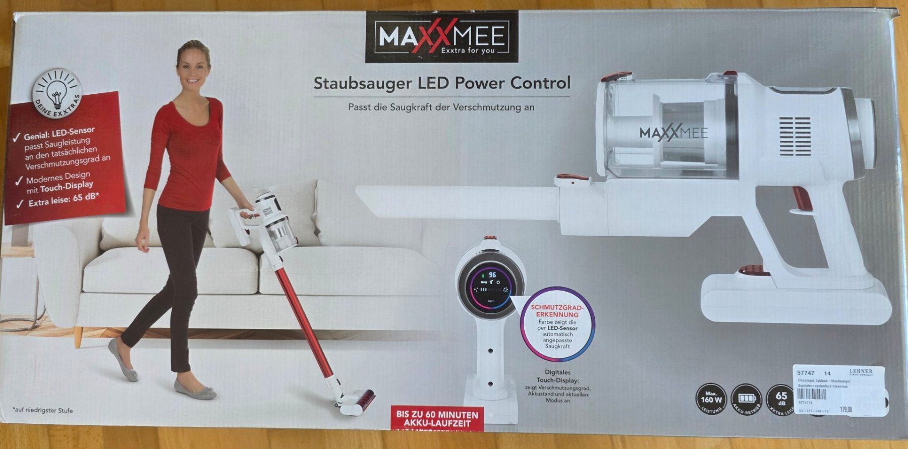 Aspirapolveri & Accessori: Staubsauger mit Batterie MAXXMEE 🔥 – Usato da Langnau b. Reiden venduto da asmedis