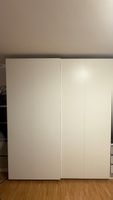 IKEA PAX Kleiderschrank 200 × 236 × 58 cm weiss Schiebetüren