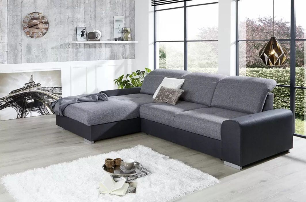Divani: Ecksofa Grau NEU (ausgepackt) – Nuovo e nell'imballaggio originale da neuhausen am rheinfall venduto da Tadeuss 1