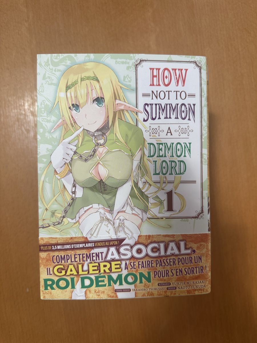 Fumetti: Manga How not to summon demon lord – Usato da Corgémont venduto da Chloesellsthings 1