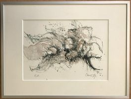Lithografie von Cuno Müller / EA         (ID H121)