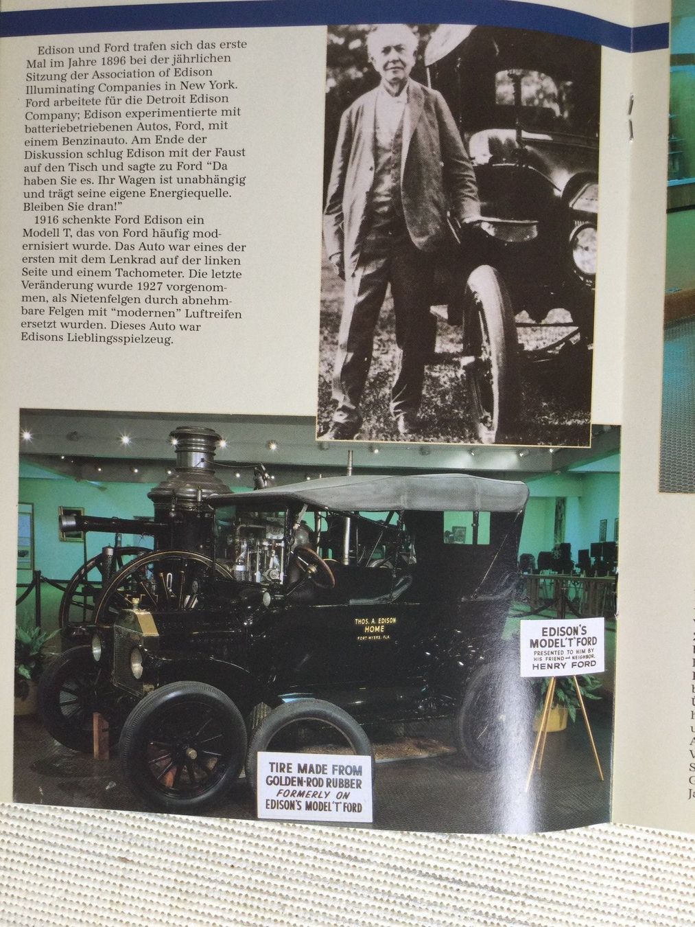 Bücher: Edison und Ford Museumsbuch – Gebraucht aus Riehen von mahei02 2