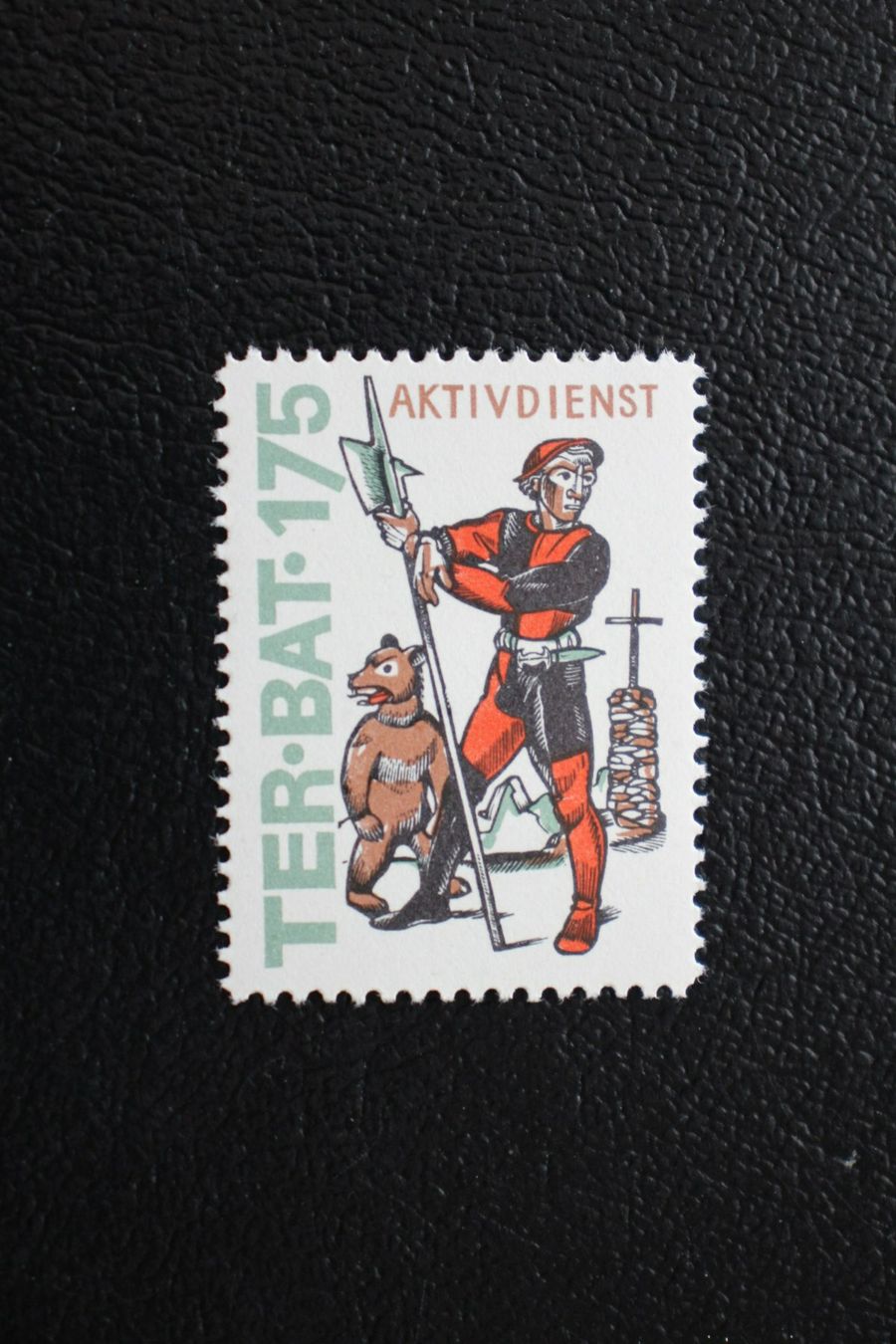 Alle Briefmarken: TER-BAT-175  AKTIVDIENST – Gebraucht aus Wiedlisbach von Hrudolfo