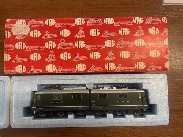 Hag Modellini di ferrovie: HAG SBB Re 6/6 E-Lok H0 - – Nuovo e nell'imballaggio originale da Steinhausen venduto da einzelstueck-brocki 1