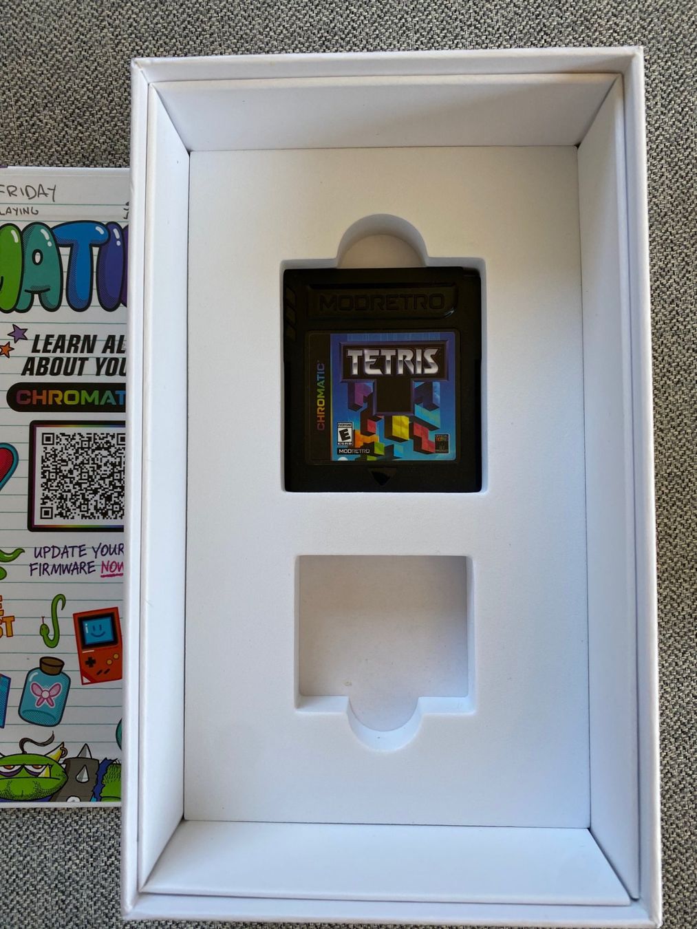 Console: ModRetro Chromatic "Leaf" mit OVP + Tetris – Usato da Zürich venduto da acciardo 2